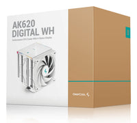 DeepCool AK620 Digital WH Prozessor Luftkühlung 12 cm Weiß 1 Stück(e)