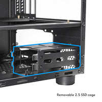 Chieftec The Cube CI-03B-OP mATX-Cube-Gehäuse