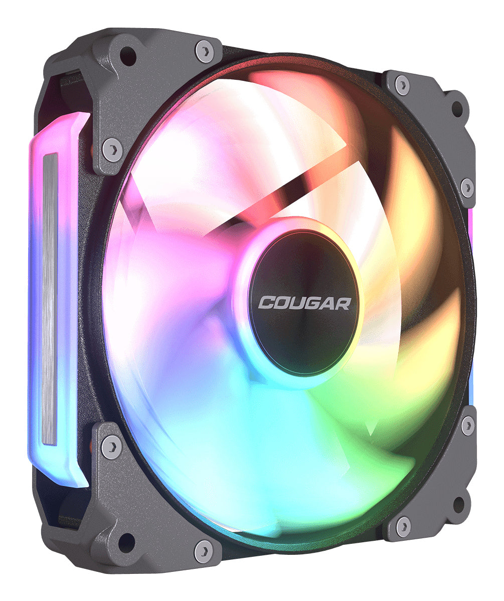 COUGAR Gehäuse Lüfter Apolar 120 ARGB, Reverse Blade, Schwarz