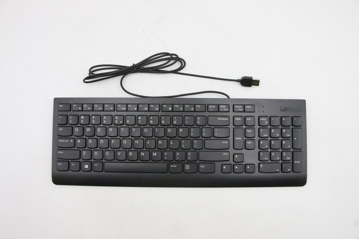 Lenovo USB Calliope Tastatur Universal QWERTY Englisch Schwarz