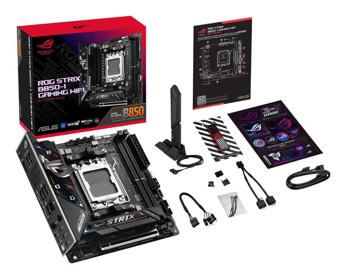 ASUS ROG STRIX B850-I GAMING WIFI AMD B850 Sockel AM5 mini ITX