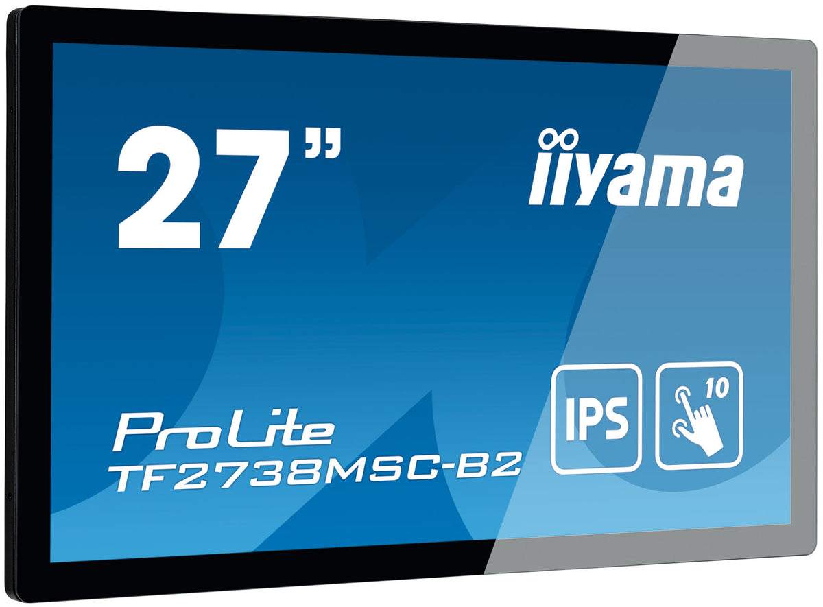 iiyama ProLite TF2738MSC-B2 Computerbildschirm 68,6 cm (27") 1920 x 1080 Pixel Full HD LED Touchscreen Multi-Nutzer Schwarz
