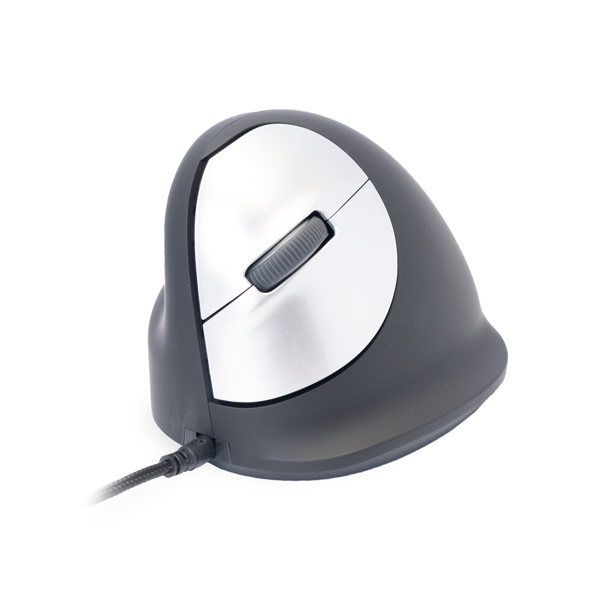 R-Go Tools Ergonomische Maus R-Go HE Break mit Pausensoftware, groß (Handlänge ≥ 185mm), für Linkshänder, verkabelt, schwarz