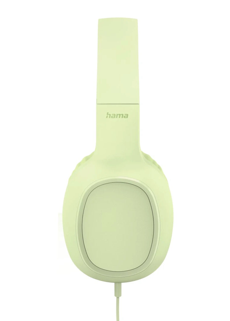 Hama Fun C Kopfhörer Kabelgebunden Kopfband Anrufe/Musik USB Typ-C Grün