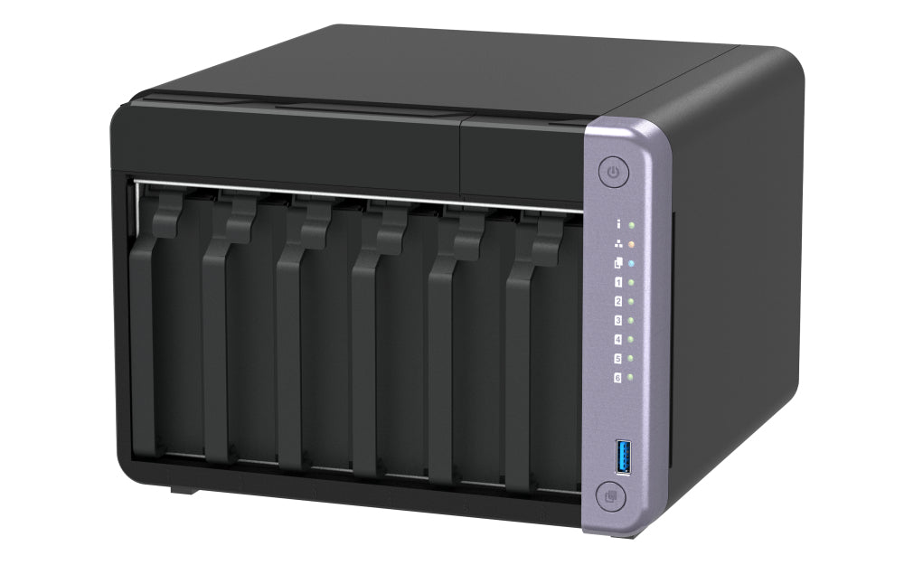 QNAP TS-632X-4G NAS & Speicherserver Tower Alpine Alpine AL-524 4 GB DDR4 QNAP QTS Schwarz