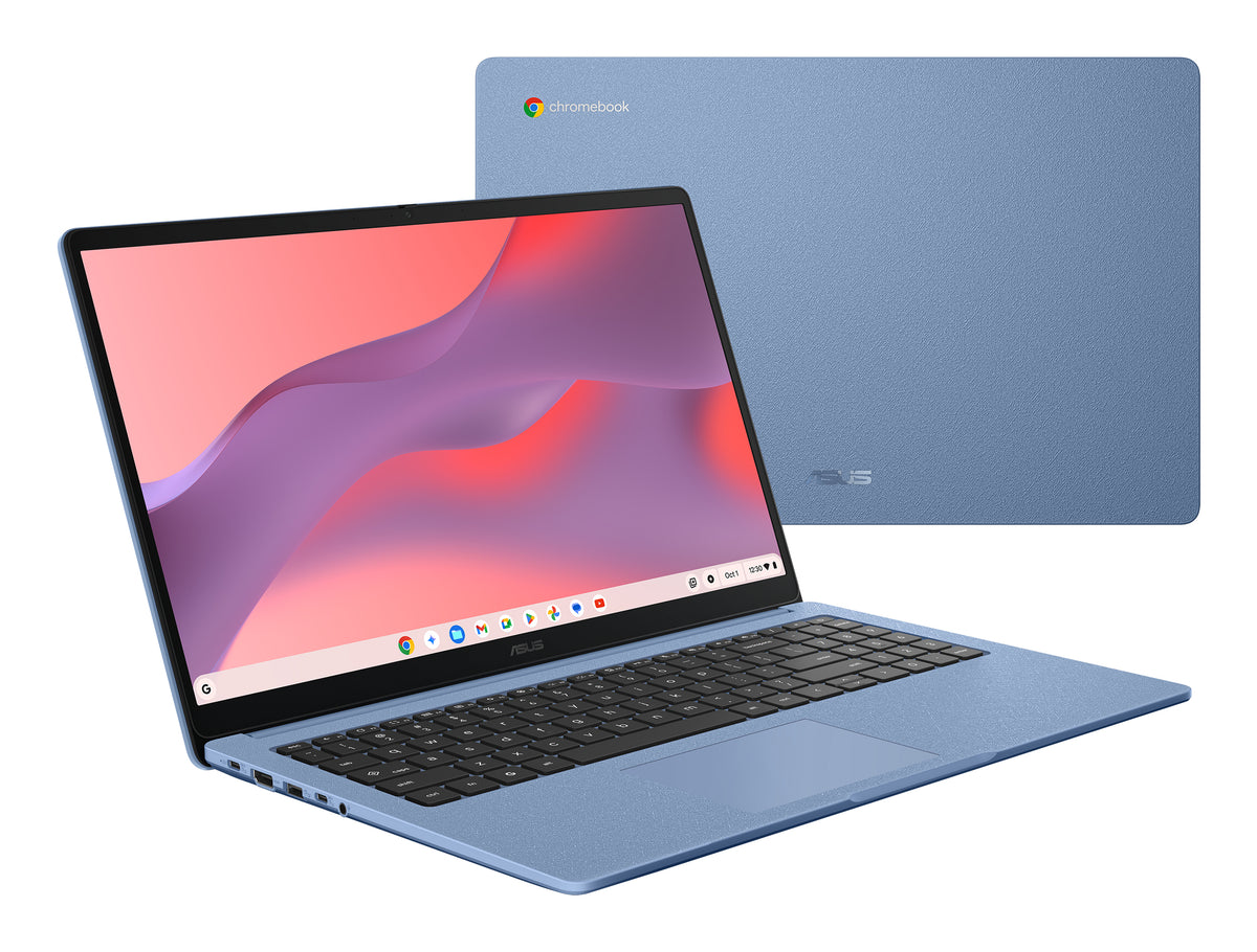 ASUS Chromebook CM1505CM4A-S70030 MediaTek Kompanio Kompanio 540 39,6 cm (15.6") Full HD 4 GB LPDDR5x-SDRAM 128 GB eMMC Wi-Fi 6 (802.11ax) ChromeOS Blau