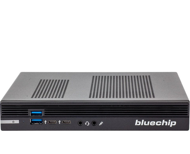 bluechip BUSINESSline S3136 Intel® Core™ i3 Prozessor 14100 / bis zu 4.70 GHz, Windows 11 Pro, 8 GB DDR5, 500 GB NVMe SSD, Intel® Wi-Fi 6 AX201, Bluetooth 5.3, 1 × RJ45 (2,5 Gb/s), Intel® UHD Grafik