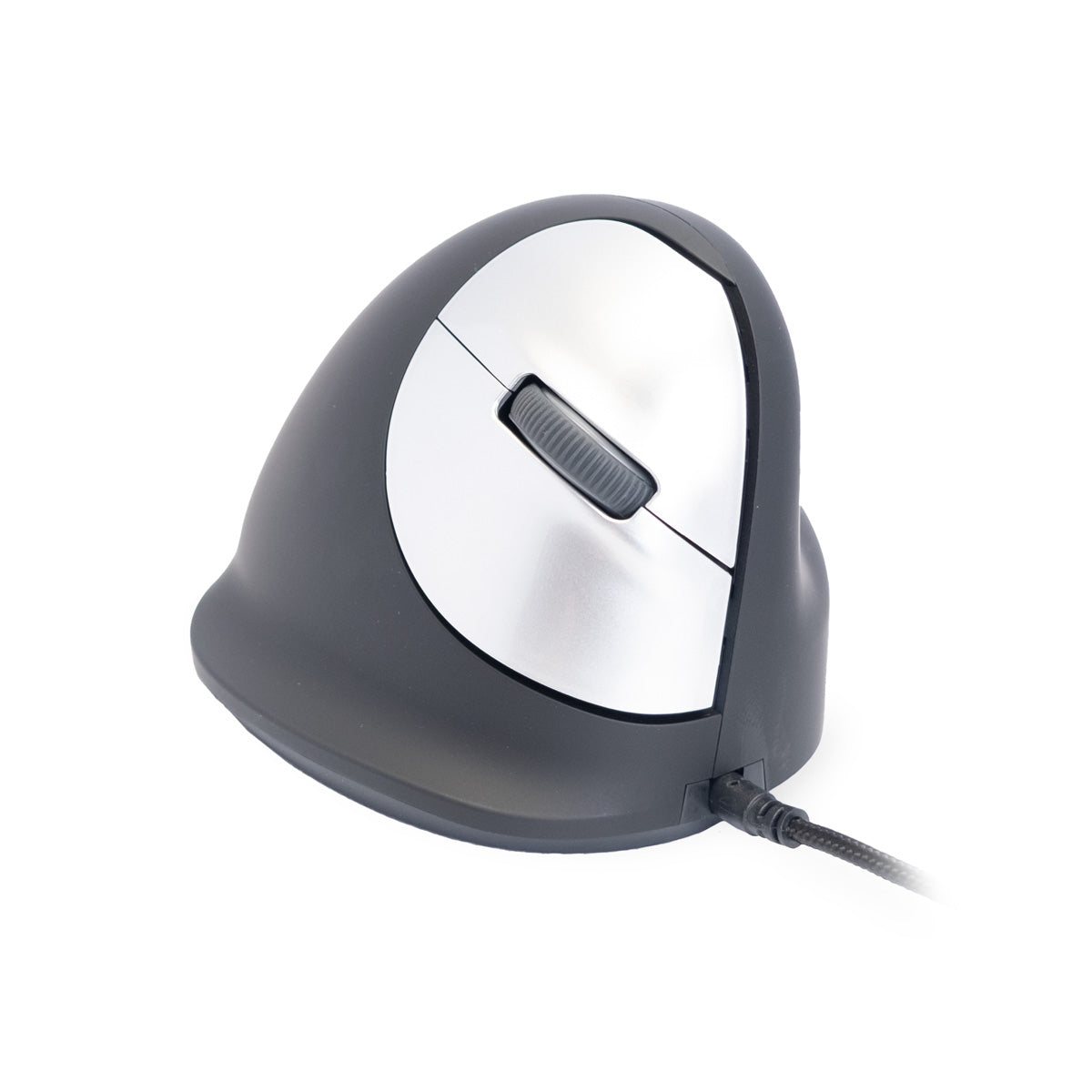 R-Go Tools Ergonomische Maus R-Go HE Break mit Pausensoftware, medium (Handlänge 165-185mm), Rechtshänder, verkabelt, schwarz