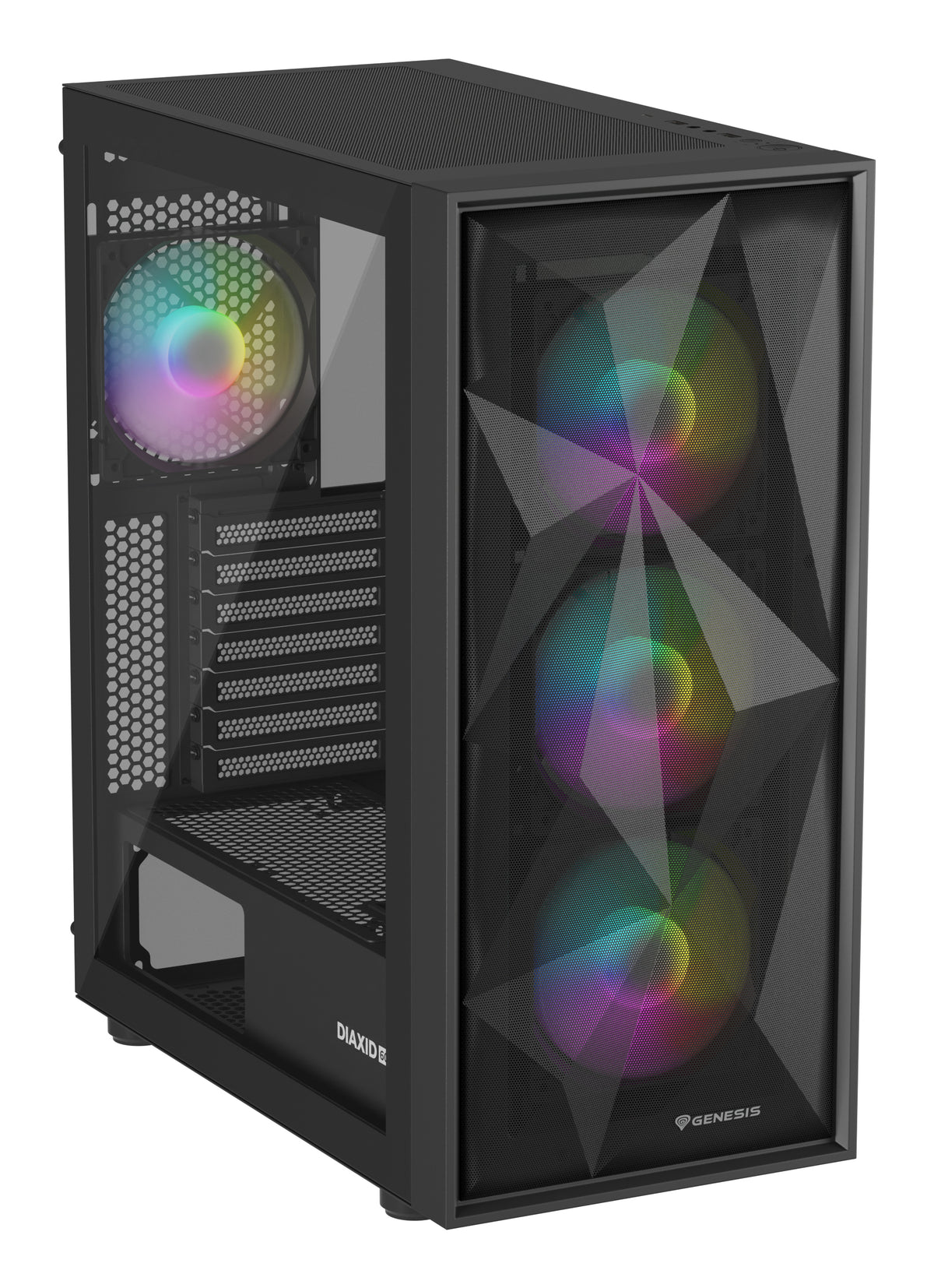 GENESIS Diaxid 605 ARGB Midi Tower Schwarz