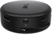 DELL DA326 Kabelgebunden USB 3.2 Gen 1 (3.1 Gen 1) Type-C Schwarz