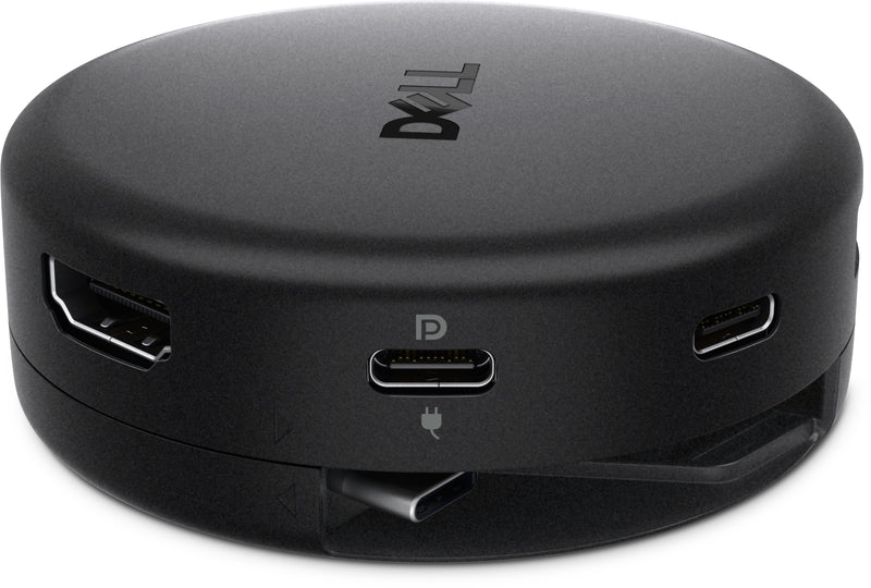 DELL DA326 Kabelgebunden USB 3.2 Gen 1 (3.1 Gen 1) Type-C Schwarz