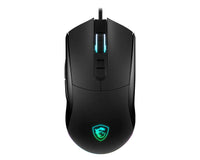 MSI FORGE GM320 Maus Gaming Beidhändig USB Typ-A Optisch 12800 DPI