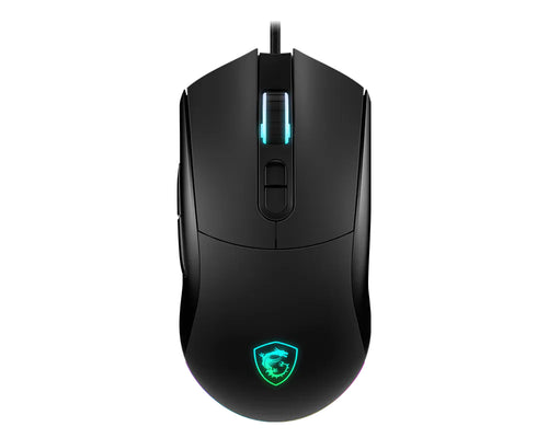 MSI FORGE GM320 Maus Gaming Beidhändig USB Typ-A Optisch 12800 DPI