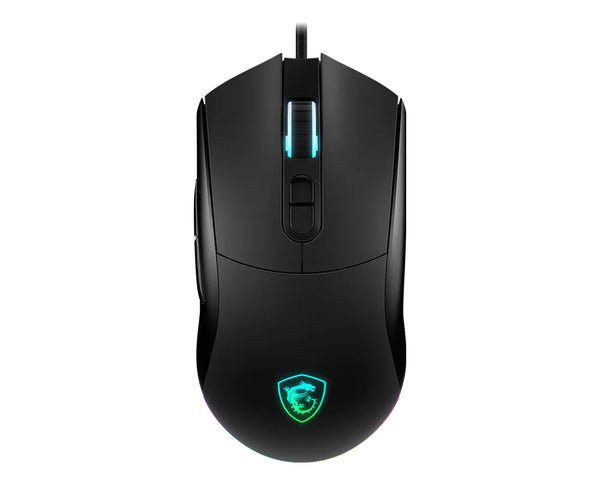 MSI FORGE GM320 Maus Gaming Beidhändig USB Typ-A Optisch 12800 DPI
