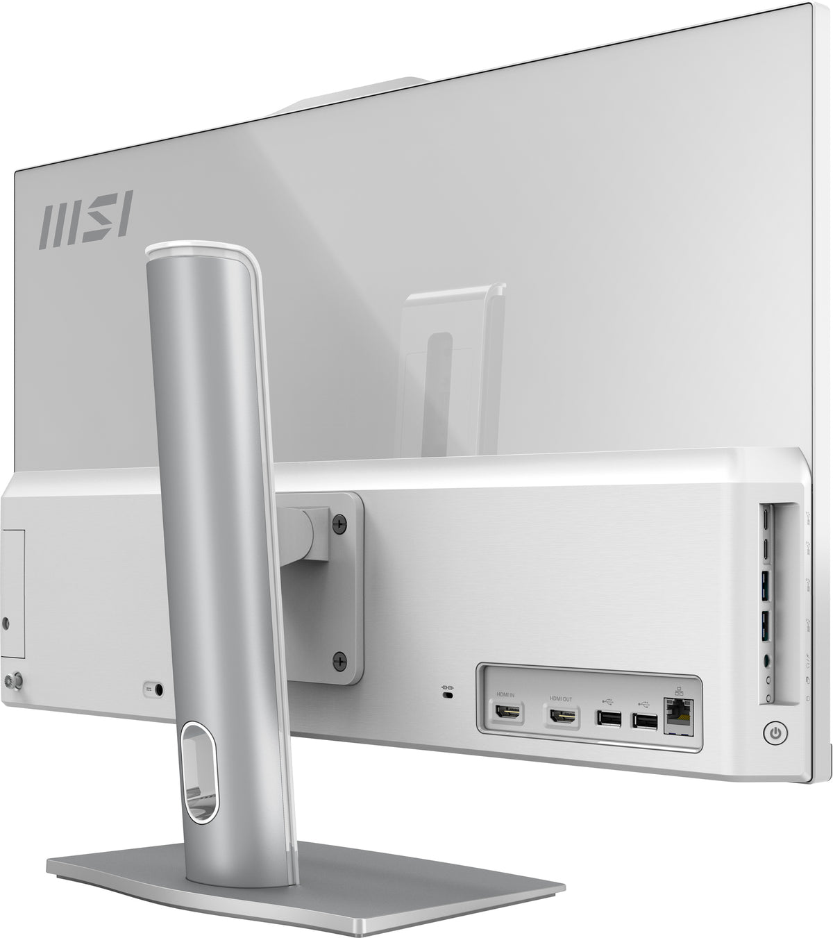 MSI Modern AM242P 1M-1872AT All-in-One PC/Workstation Intel Core 5 120U 60,5 cm (23.8") 1920 x 1080 Pixel All-in-One-PC 16 GB DDR5-SDRAM 512 GB SSD Windows 11 Home Wi-Fi 6E (802.11ax) Weiß