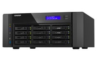 QNAP TS-h1290FX NAS Tower EPYC 7302P 256 GB DDR4 0 TB QuTS hero Schwarz