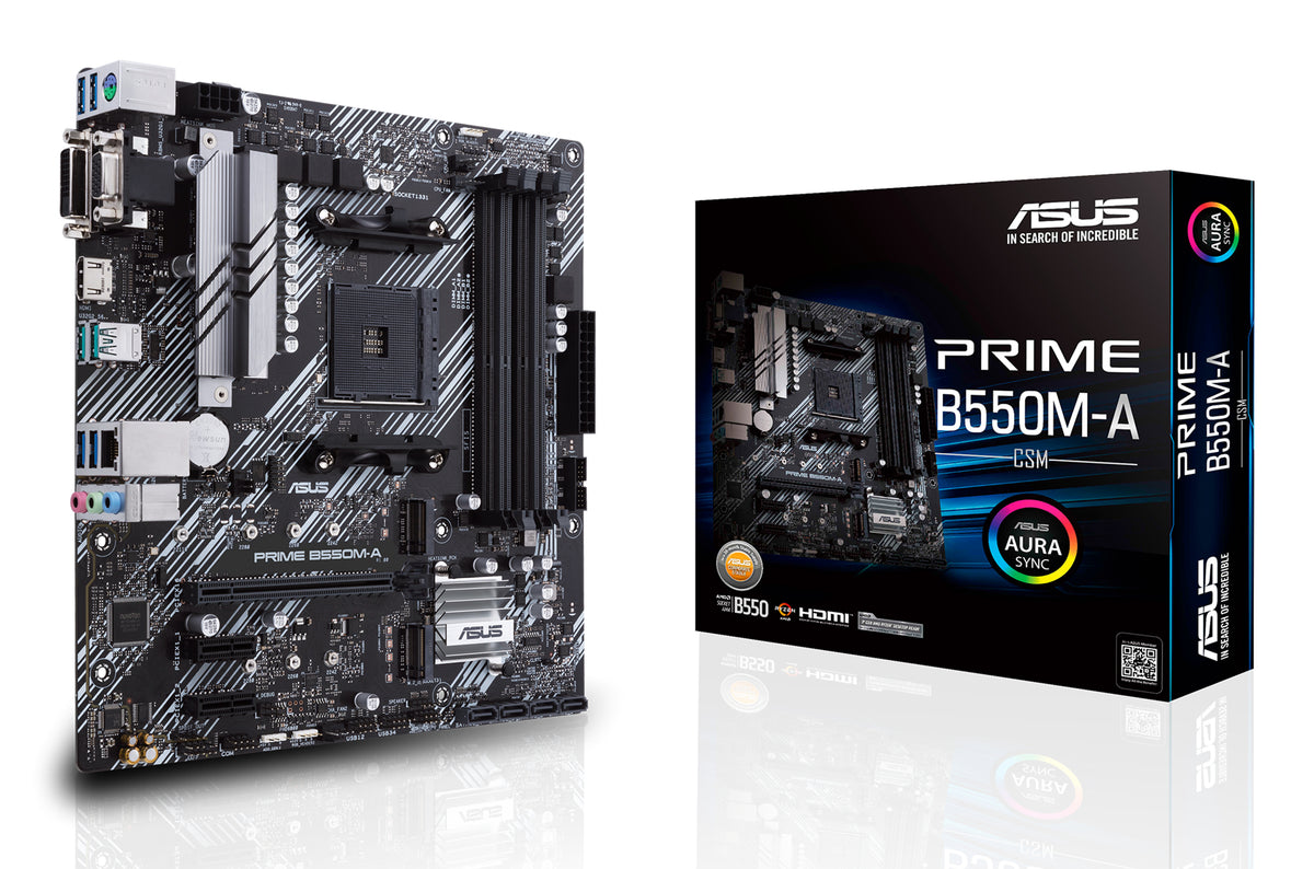 ASUS Prime B550M-A/CSM AMD B550 Sockel AM4 micro ATX