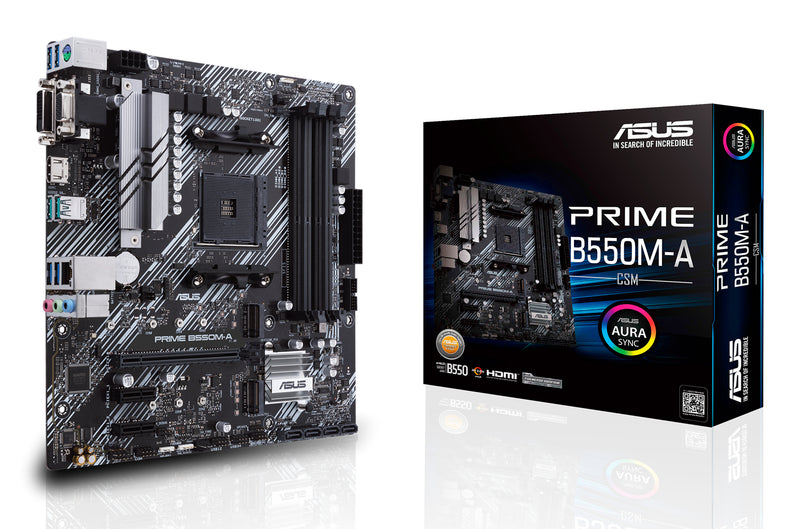 ASUS Prime B550M-A/CSM AMD B550 Sockel AM4 micro ATX