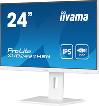 iiyama ProLite XUB2497HSN-W2 Computerbildschirm 60,5 cm (23.8") 1920 x 1080 Pixel Full HD LED Weiß