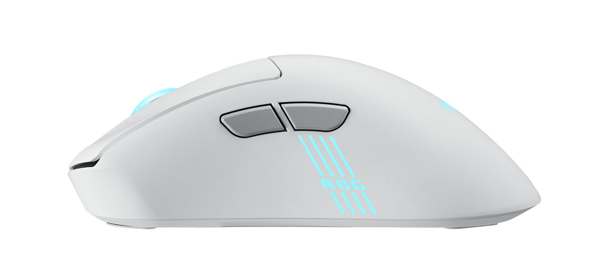 ASUS ROG Keris II Origin WHT Maus Gaming rechts RF Wireless + Bluetooth + USB Type-A Optisch 42000 DPI