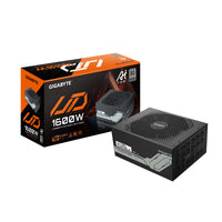 GIGABYTE UD1600PM PG5 AI TOP Netzteil - PCIe 5.0, 80 PLUS Platinum, Vollmodulares Design, 120-mm-Lüfter, ATX 3.1 kompatibel, EU-Stecker