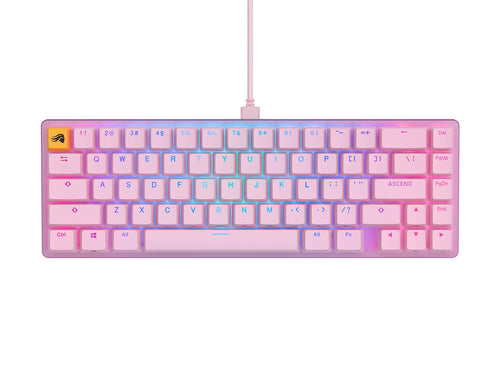 Glorious Gaming GMMK 2 Tastatur USB US International Pink