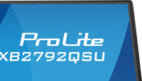 iiyama ProLite XB2792QSU-B1 Computerbildschirm 68,6 cm (27") 2560 x 1440 Pixel Quad HD LED Schwarz