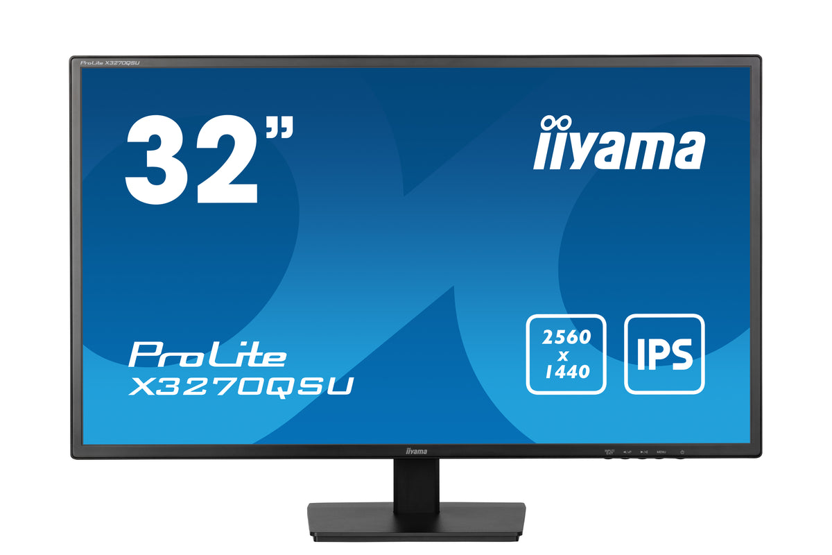 iiyama ProLite X3270QSU-B1 Computerbildschirm 80 cm (31.5") 2560 x 1440 Pixel Wide Quad HD LED Schwarz
