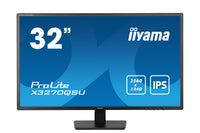 iiyama ProLite X3270QSU-B1 Computerbildschirm 80 cm (31.5") 2560 x 1440 Pixel Wide Quad HD LED Schwarz