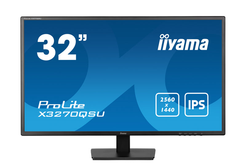 iiyama ProLite X3270QSU-B1 Computerbildschirm 80 cm (31.5") 2560 x 1440 Pixel Wide Quad HD LED Schwarz