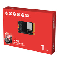 XPG SGAMMIXS55-1T-C Internes Solid State Drive 1 TB M.2 PCI Express 4.0 NVMe 3D NAND