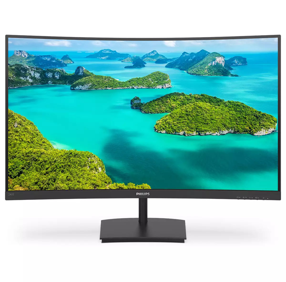Philips E Line 241E1SC/00 Computerbildschirm 59,9 cm (23.6") 1920 x 1080 Pixel Full HD LED Schwarz