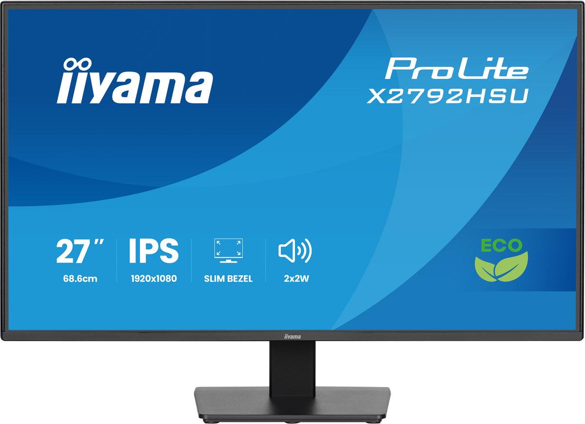 iiyama ProLite X2792HSU-B1 Computerbildschirm 68,6 cm (27") 1920 x 1080 Pixel Full HD LED Schwarz