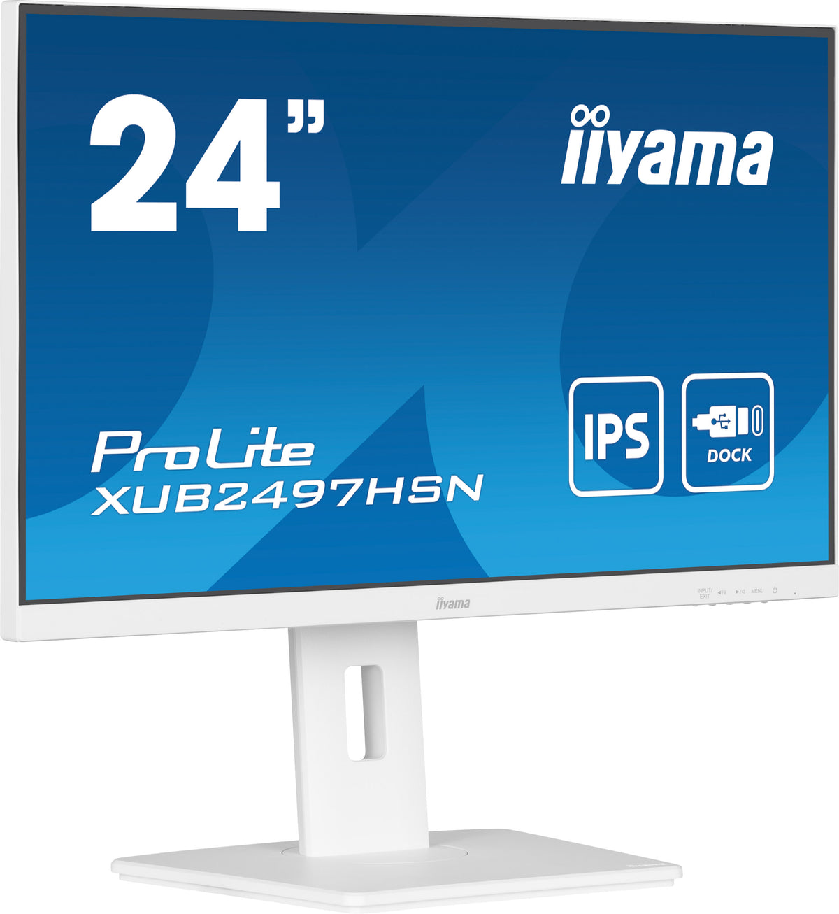iiyama ProLite XUB2497HSN-W2 Computerbildschirm 60,5 cm (23.8") 1920 x 1080 Pixel Full HD LED Weiß