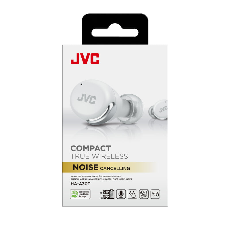 JVC HA-A30T Kopfhörer True Wireless Stereo (TWS) im Ohr Anrufe/Musik Bluetooth Weiß