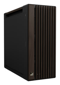 ASUS ProArt PA602 Wood Edition Modern Black - Metal Panel Midi Tower Schwarz, Holz
