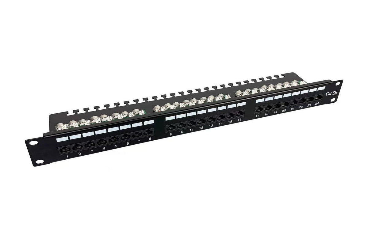 Lanview LVR-CAT5E-UTP-LSA Computer-Gehäuse Schwarz