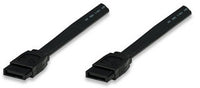 Manhattan 392075 SATA-Kabel 1,00 m Schwarz