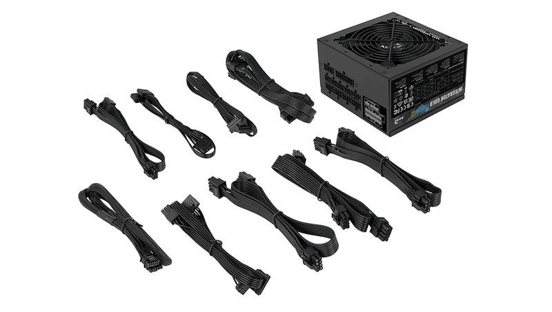 Aerocool Integrator Gold 1000W Netzteil 20+4 pin ATX ATX Schwarz