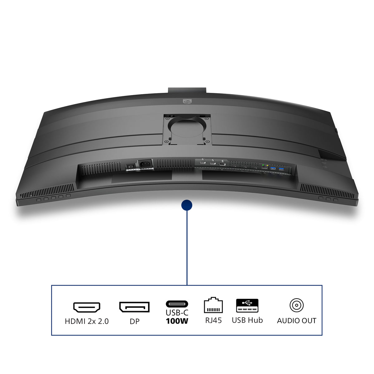 Philips 6000 series 34B2U6603CH/00 Computerbildschirm 86,4 cm (34") 3440 x 1440 Pixel Wide Quad HD LCD Grau
