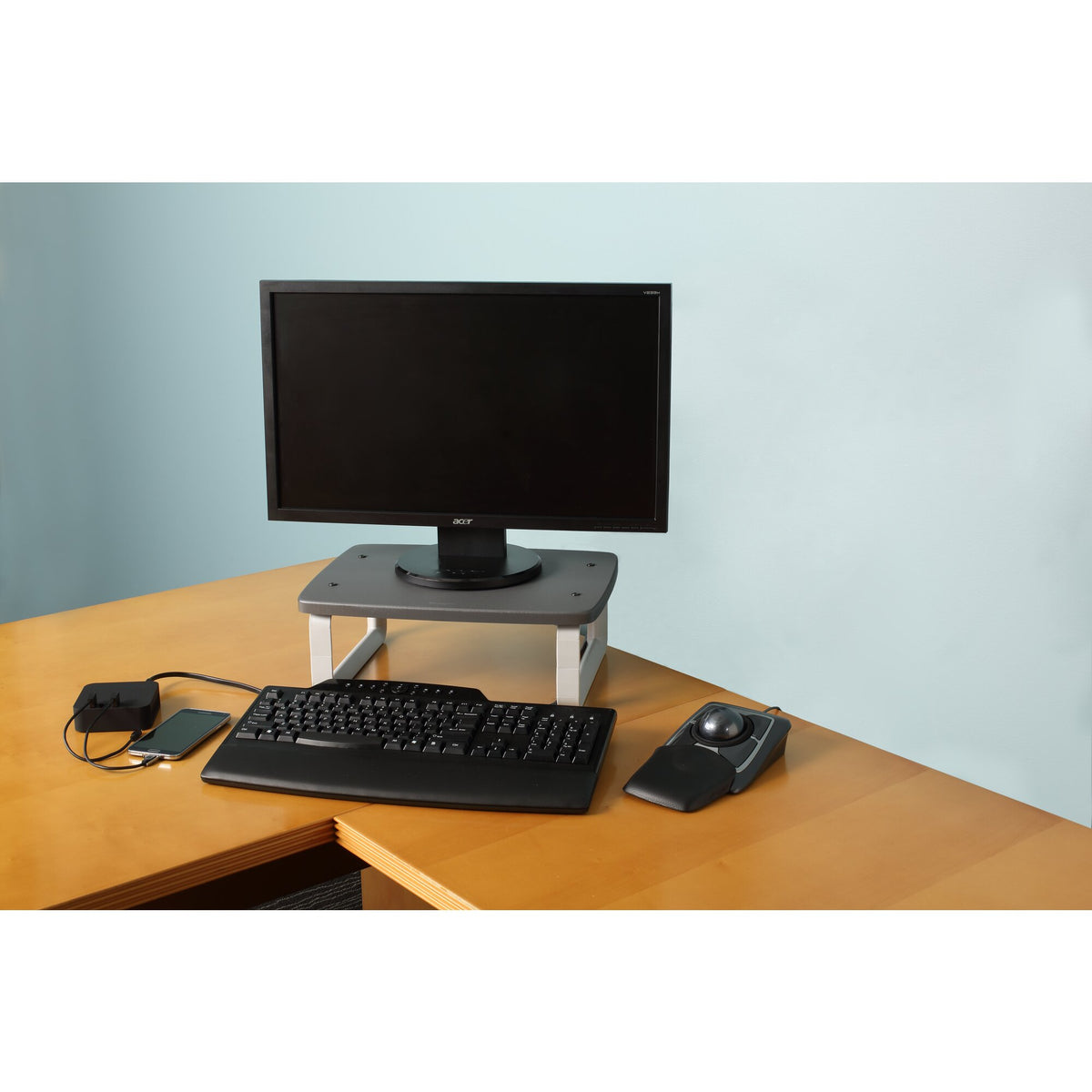 Kensington SmartFitMonitorständer für Bildschirme bis zu 24” — Schwarz