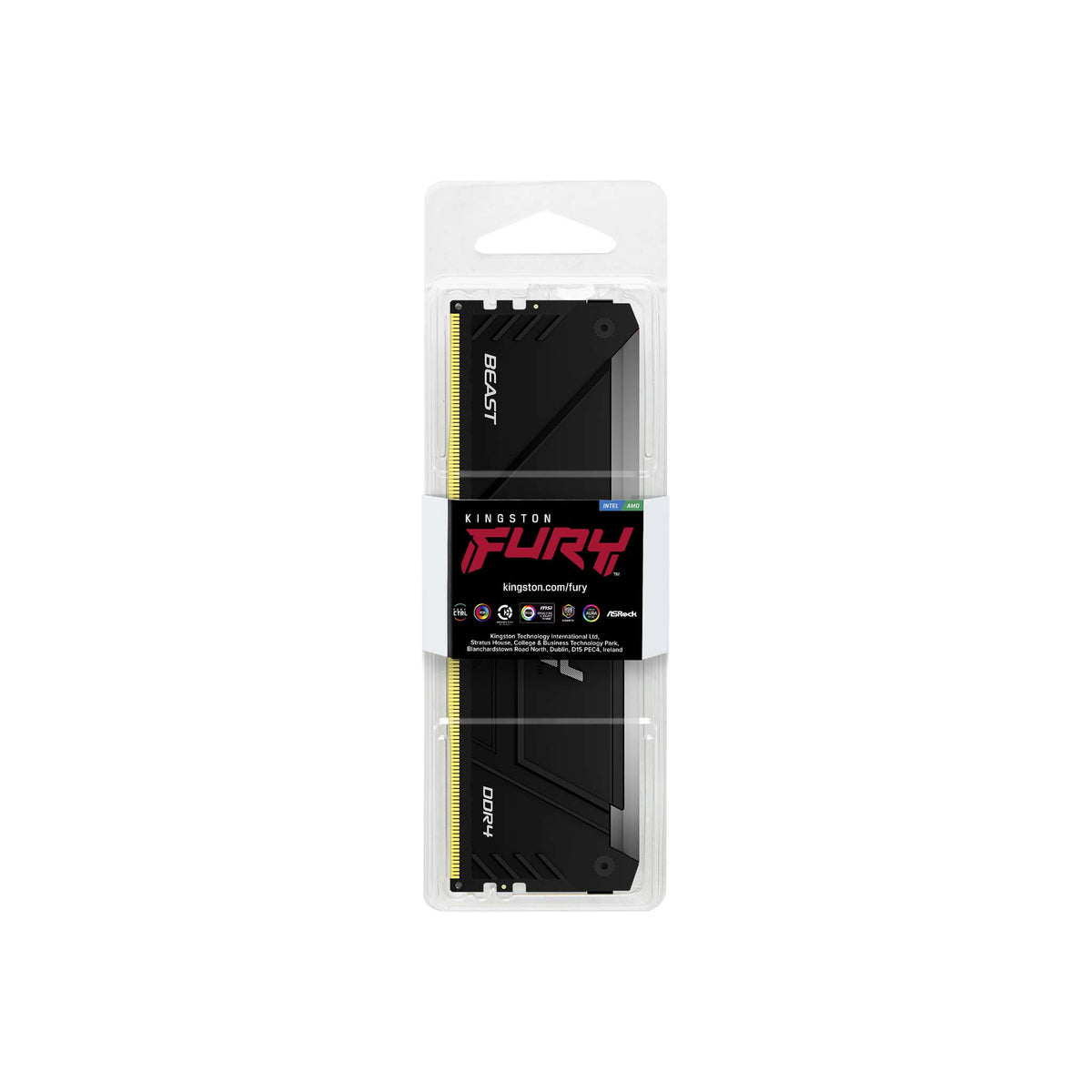 Kingston Technology FURY Beast 8GB 3200MT/s DDR4 CL16 DIMM RGB