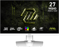 MSI MAG 274QRFW E20 Computerbildschirm 68,6 cm (27") 2560 x 1440 Pixel Wide Quad HD LCD Weiß