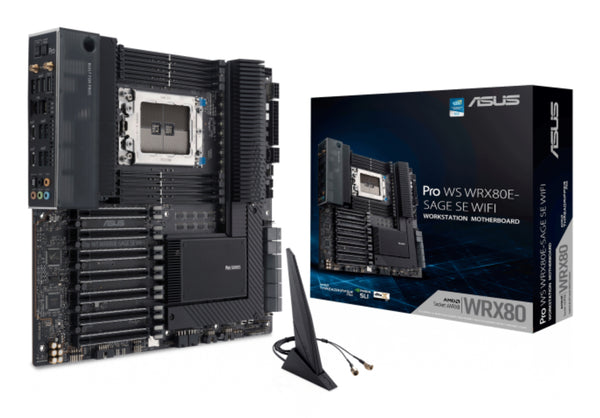 ASUS Pro WS WRX80E-SAGE SE WIFI AMD WRX80 Socket SP3 Erweitertes ATX