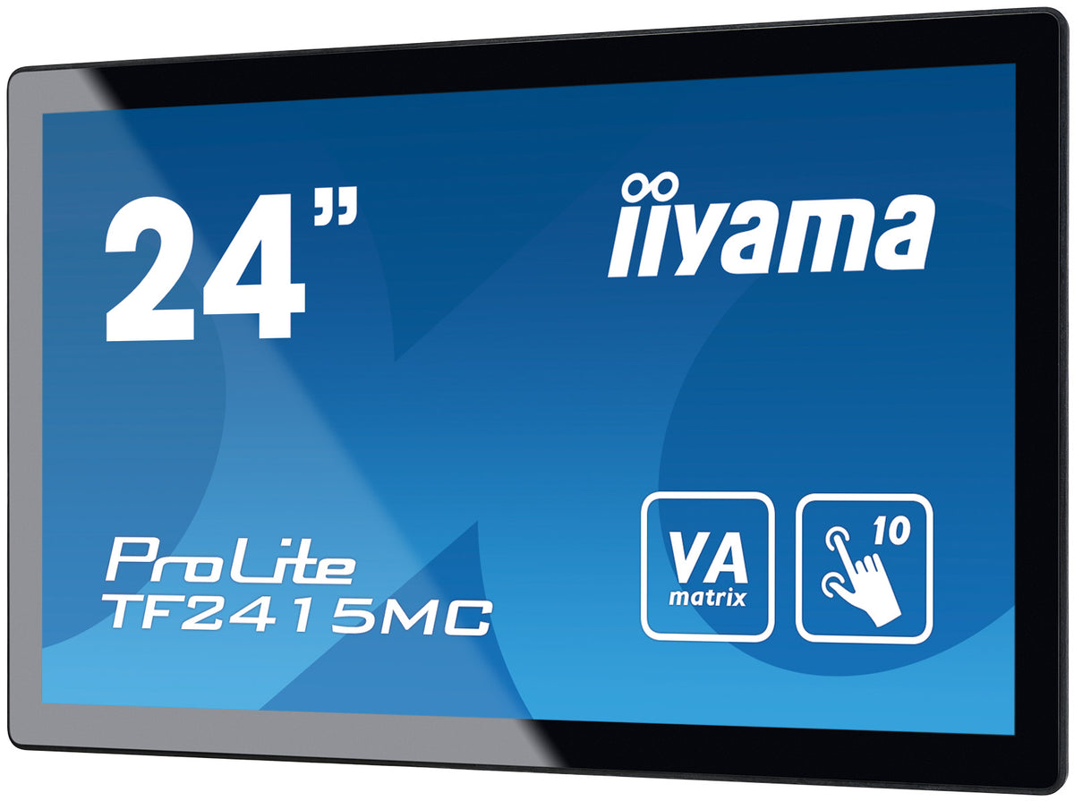 iiyama ProLite TF2415MC-B2 Computerbildschirm 60,5 cm (23.8") 1920 x 1080 Pixel Full HD LED Touchscreen Multi-Nutzer Schwarz