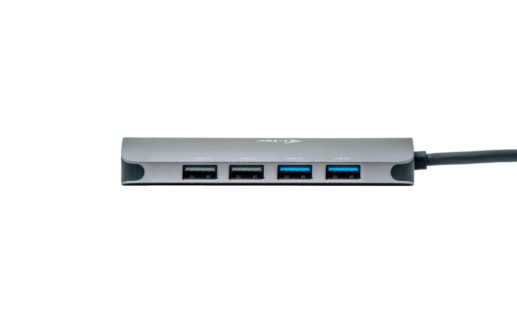 i-tec Metal USB-C Nano 2x Display Docking Station with PD 100 W + Charger 100W