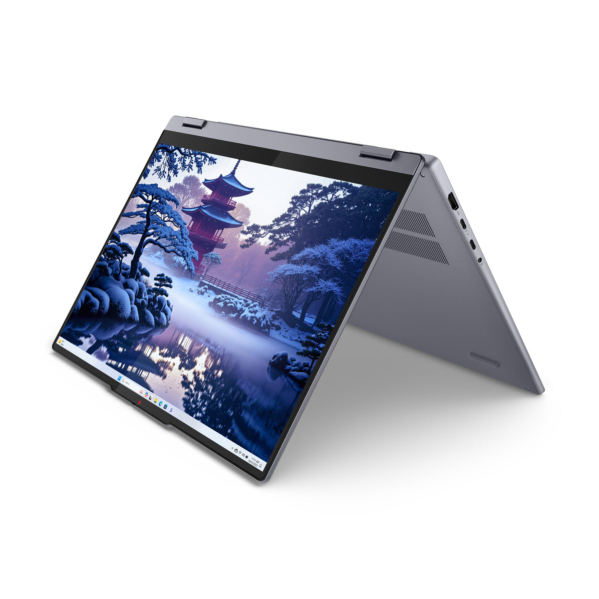 Lenovo IdeaPad 5 2-in-1 16IAL10 Intel Core Ultra 5 225U Hybrid (2-in-1) 40,6 cm (16") Touchscreen WUXGA 16 GB LPDDR5x-SDRAM 1 TB SSD Wi-Fi 7 (802.11be) Windows 11 Home Grau Deutsch