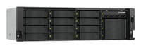 QNAP TS-H1655XEU-RP Speicherserver Rack (3U) Intel Atom® C5125 8 GB DDR4 0 TB QuTS hero Schwarz, Grau