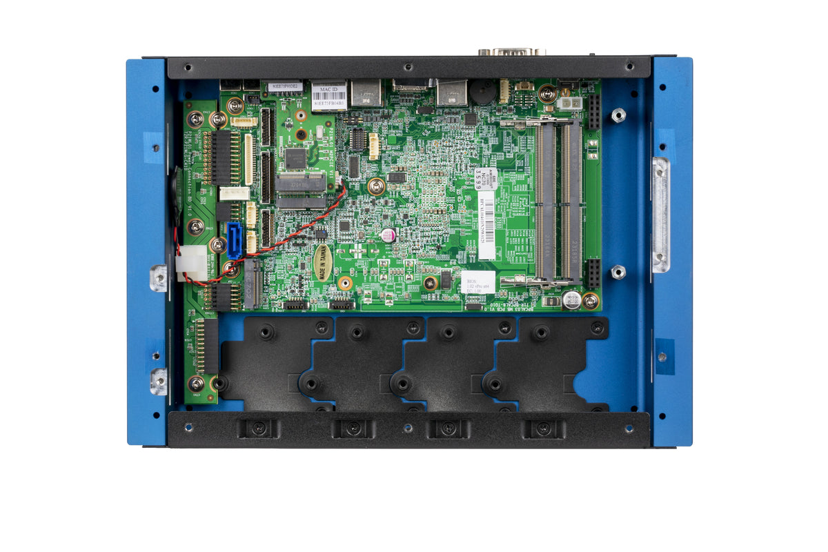 Shuttle BPCAL02-i3 industrial Box-PC, Core i3-1215U , 2x SO-DIMM, 2x LAN, 1x COM, 1xHDMI,4x USB, lüfterlos, 24/7 Dauerbetrieb
