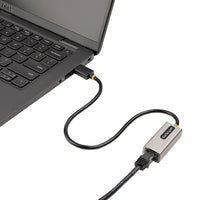 StarTech.com USB 3.0 auf Gigabit Ethernet Netzwerk Adapter - 10/100/1000 Mbit/s, USB auf RJ45, USB auf LAN Adapter, USB Ethernet Adapter (GbE), 30cm Festes Kabel, Treiberlose Installation